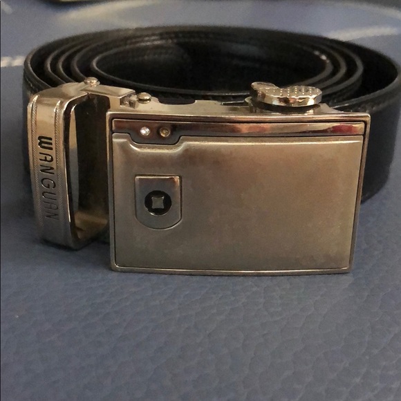 Wan guan Mens Leather Belt - Picture 2 of 3